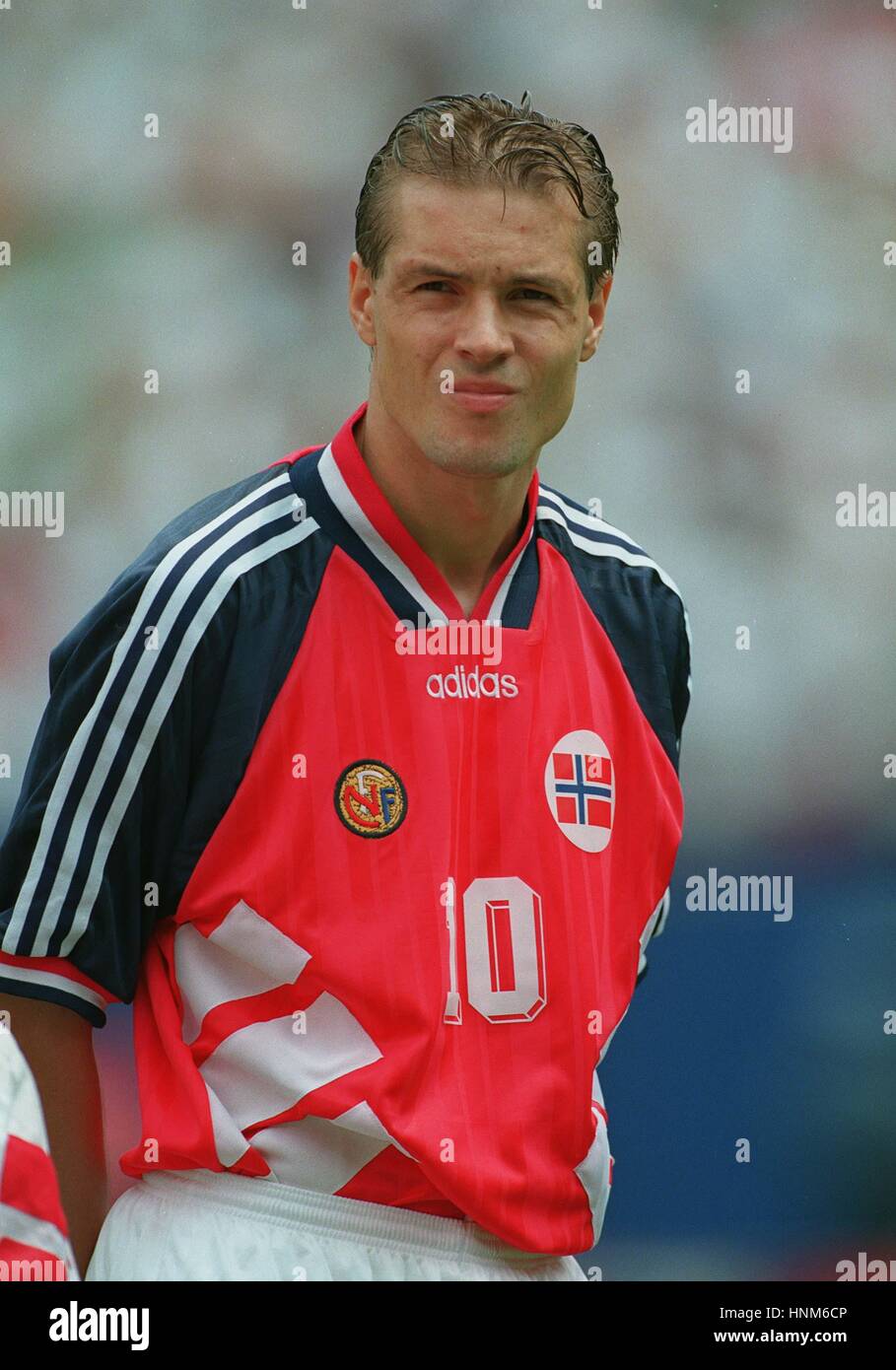 KJETIL REKDAL Norwegen & LIERSE FC 28. Februar 1996 Stockfoto