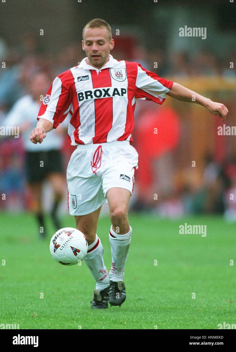 LARUS SIGURDSSON STOKE CITY FC 30. August 1995 Stockfoto