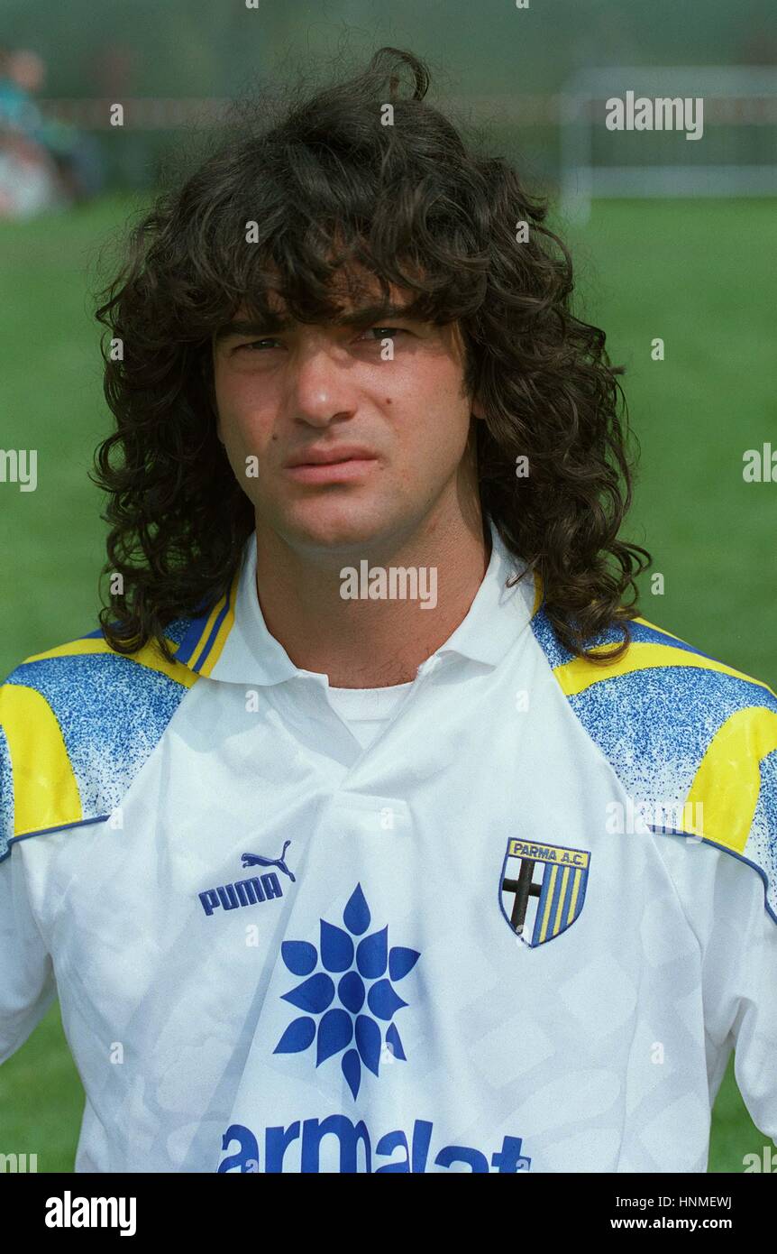 FERNANDO COUTO PARMA FC 29. September 1995 Stockfoto