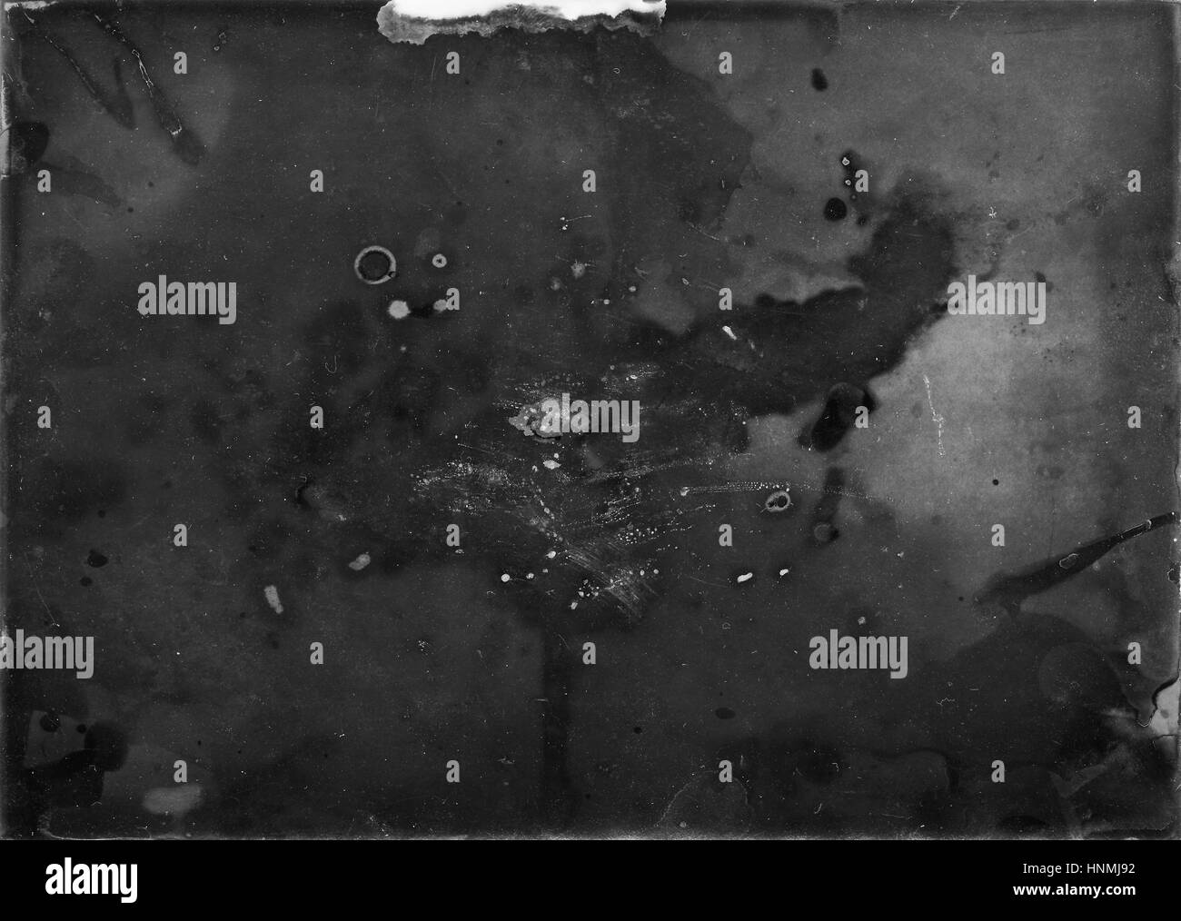 Alten und beschädigten Fotopapier entwickelt zu Unrecht nützlich wie eine Schicht für Foto-editor Stockfoto