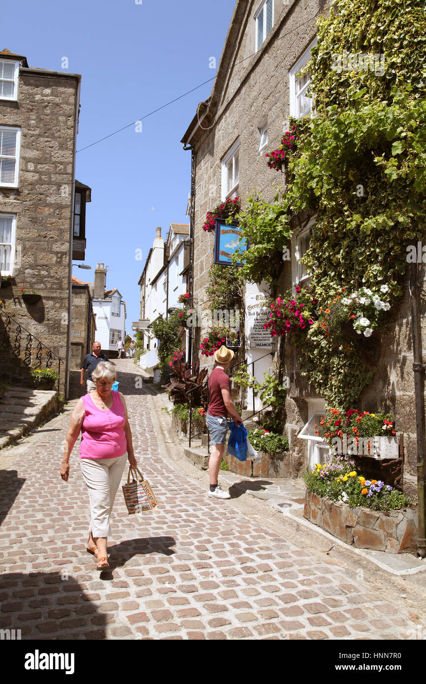 ST IVES Cornwall England 2013 Badeort und Ferienort an der englischen Südküste 2013 Stockfoto