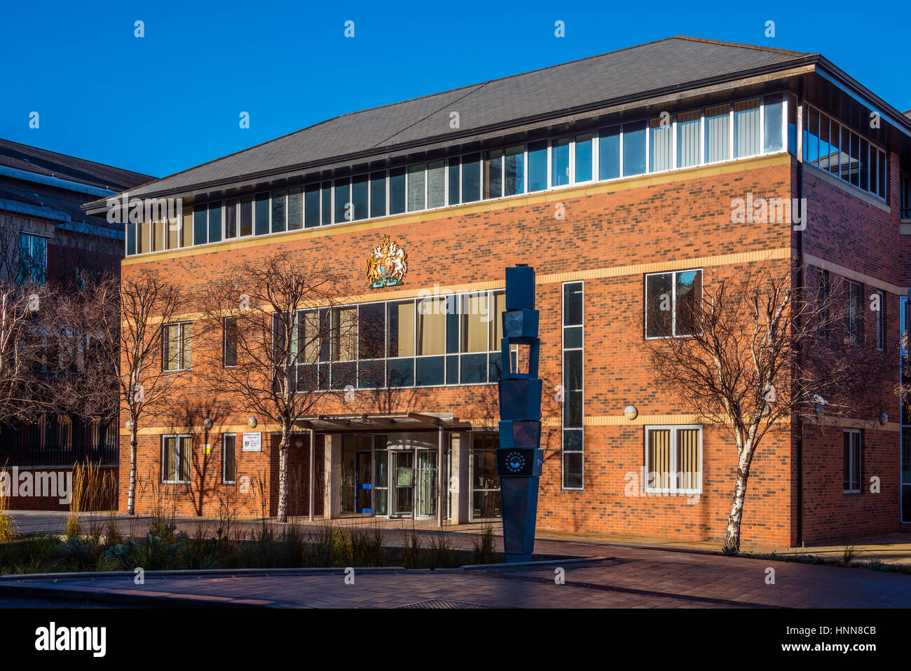 Sheffield benannt Familiengericht Stockfoto