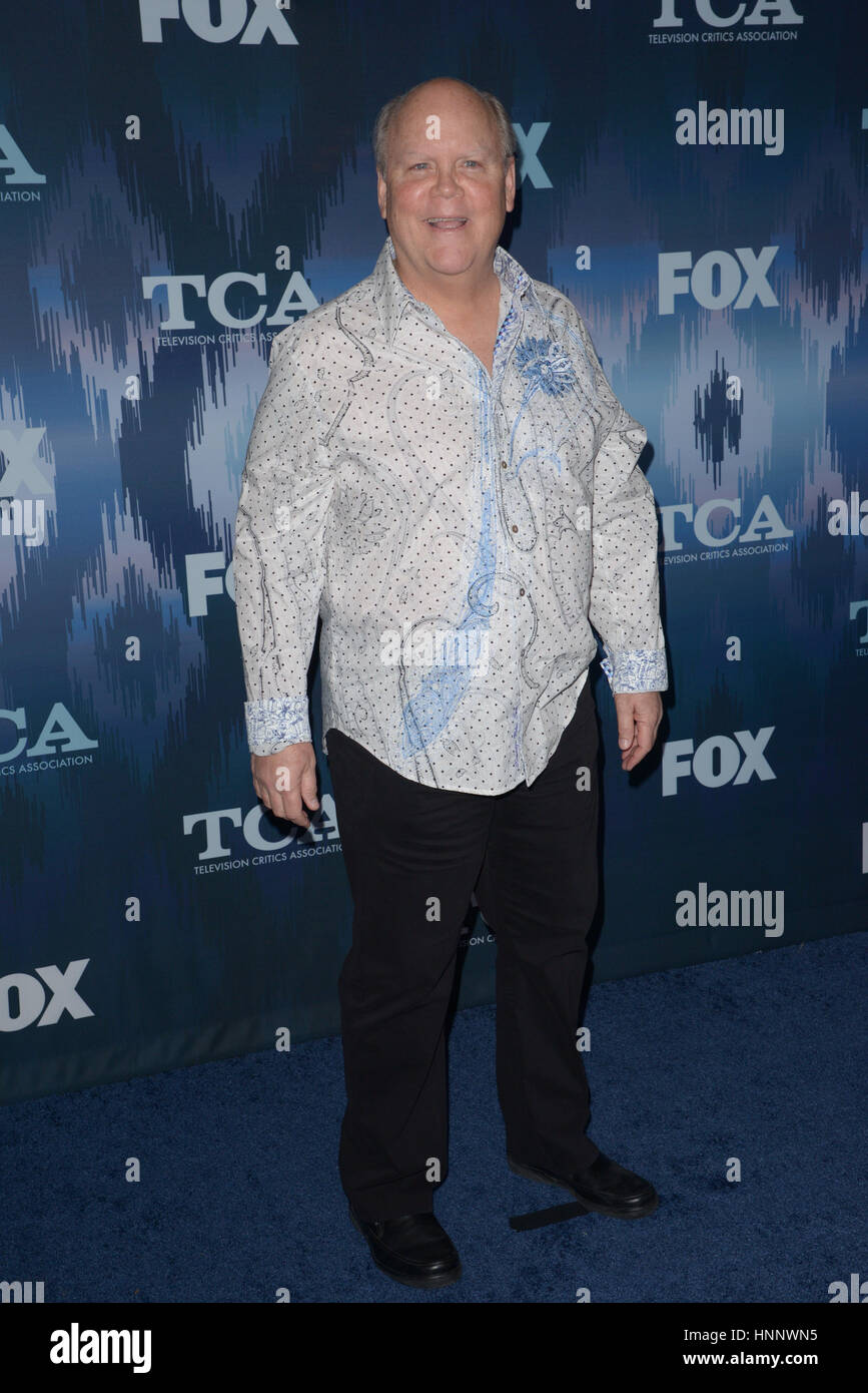 Fox Winter TCA 2017 All-Star Party im Langham Huntington Hotel - Anreise mit: Dirk Blocker wo: Los Angeles, California, Vereinigte Staaten von Amerika bei: Kredit-12. Januar 2017: Charlie Steffens/WENN.com Stockfoto