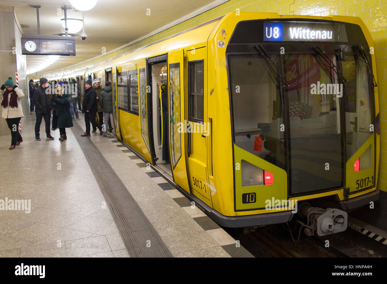 ÖPNV Berlin, Deutschland Stockfoto