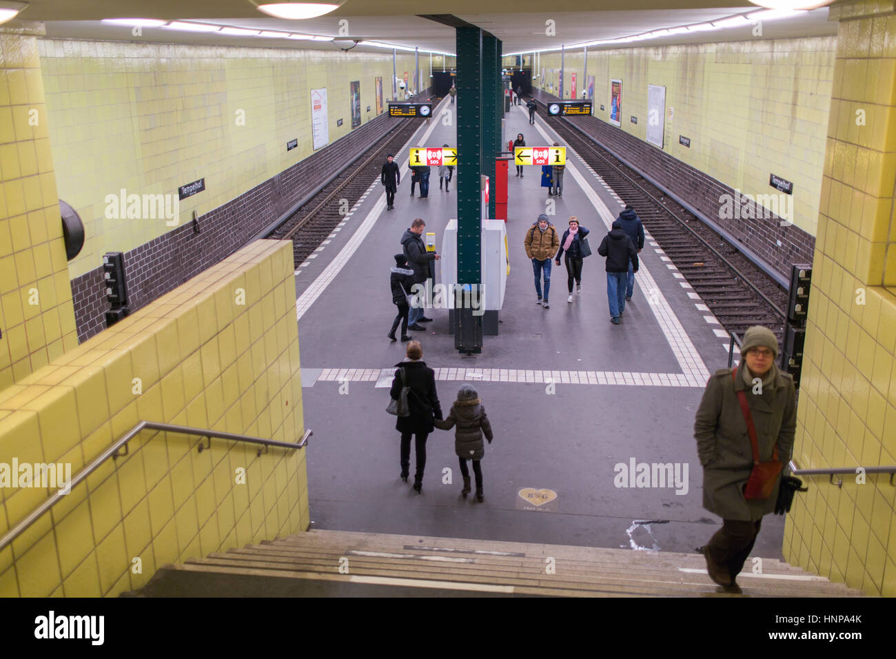 ÖPNV Berlin, Deutschland Stockfoto