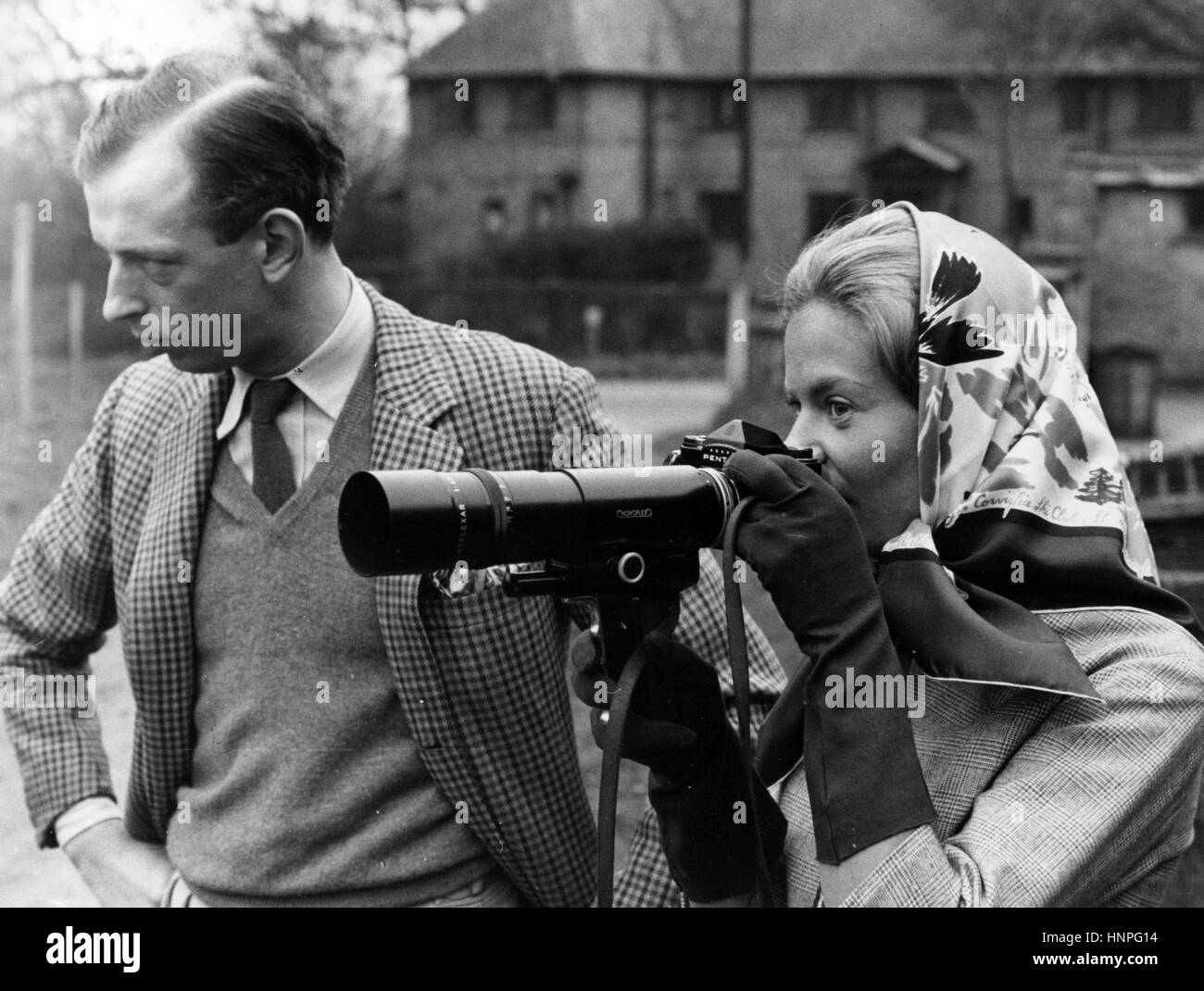 Herzog von KENT mit der damaligen Katharine Worsley 1960 Stockfoto