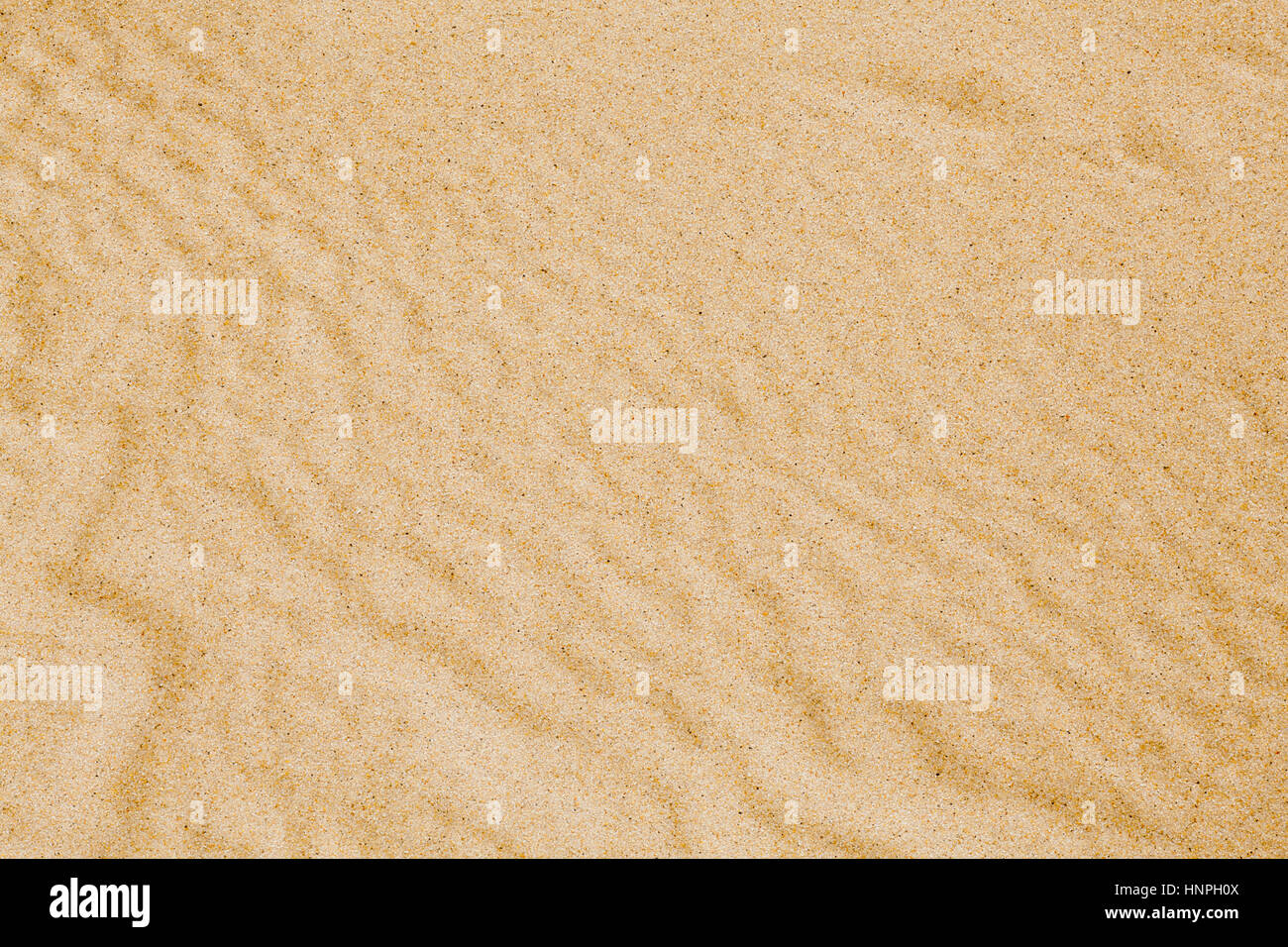 Wüstensand Oberfläche Draufsicht natürlichen Hintergrund Stockfoto