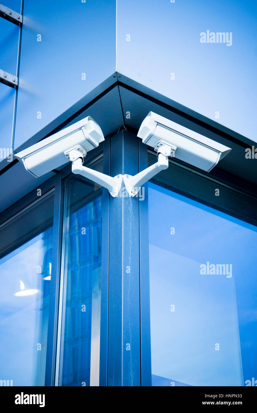 CCTV-Kameras Stockfoto