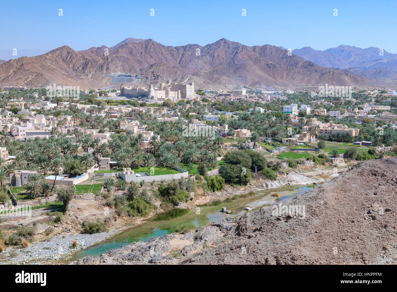 Bahla Fort, Oman, Mittlerer Osten, Asien Stockfoto