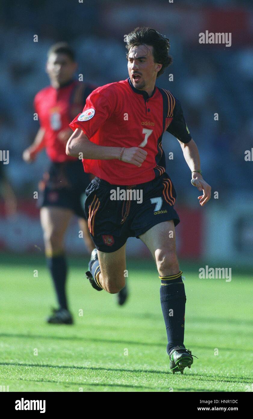 JOSE EMILIO AMAVISCA Spanien 22. Juni 1996 Stockfoto