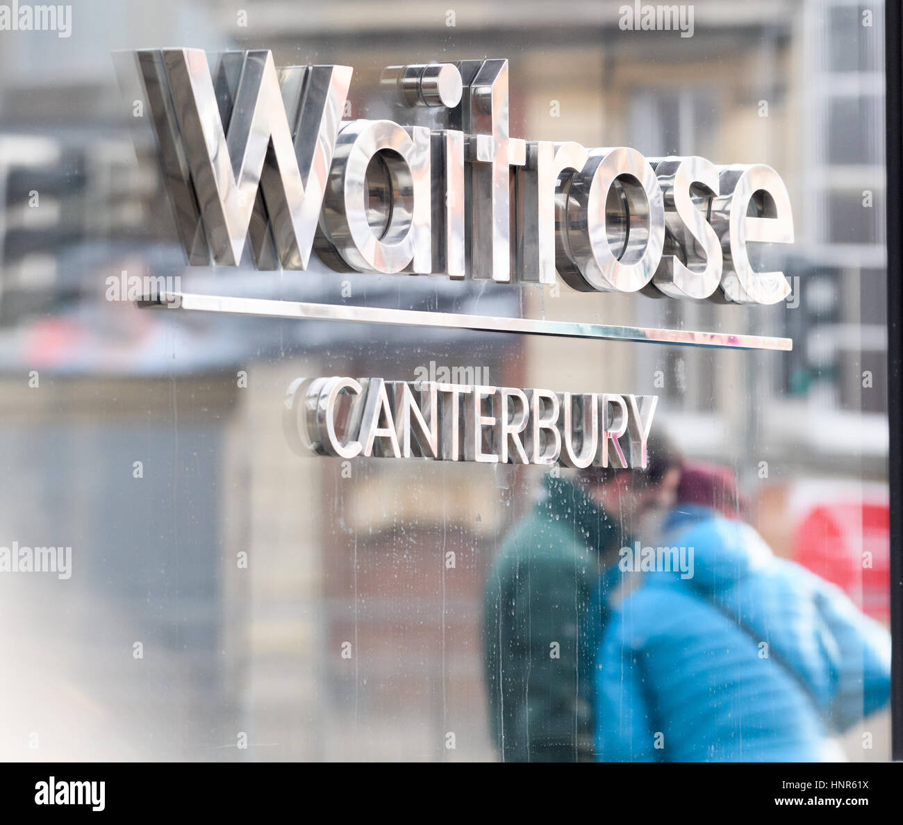 Waitrose, Canterbury. Stockfoto