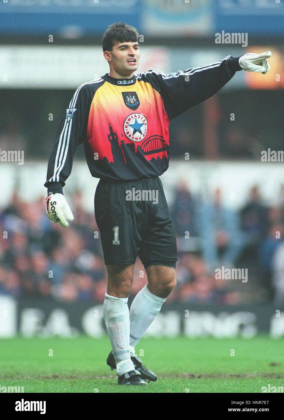 PAVEL SRNICEK NEWCASTLE UNITED FC 27. November 1996 Stockfoto