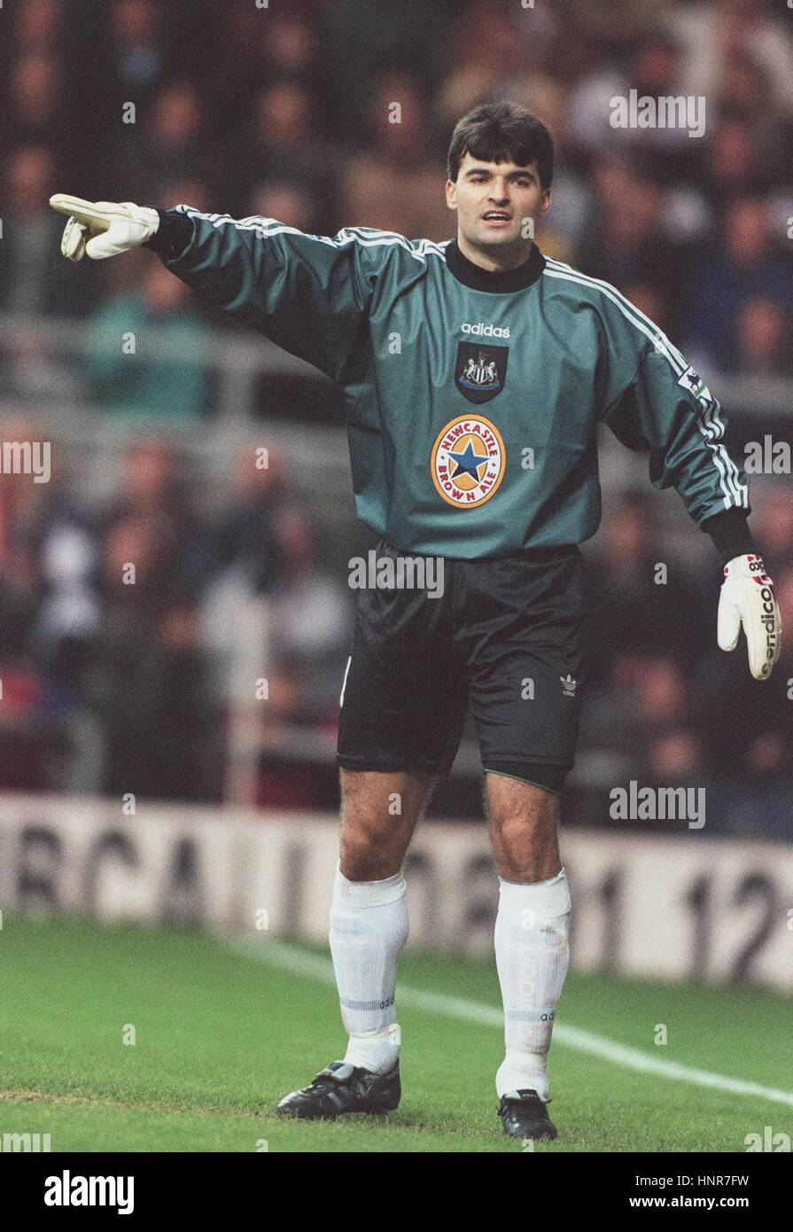 PAVEL SRNICEK NEWCASTLE UNITED FC 4. Dezember 1996 Stockfoto