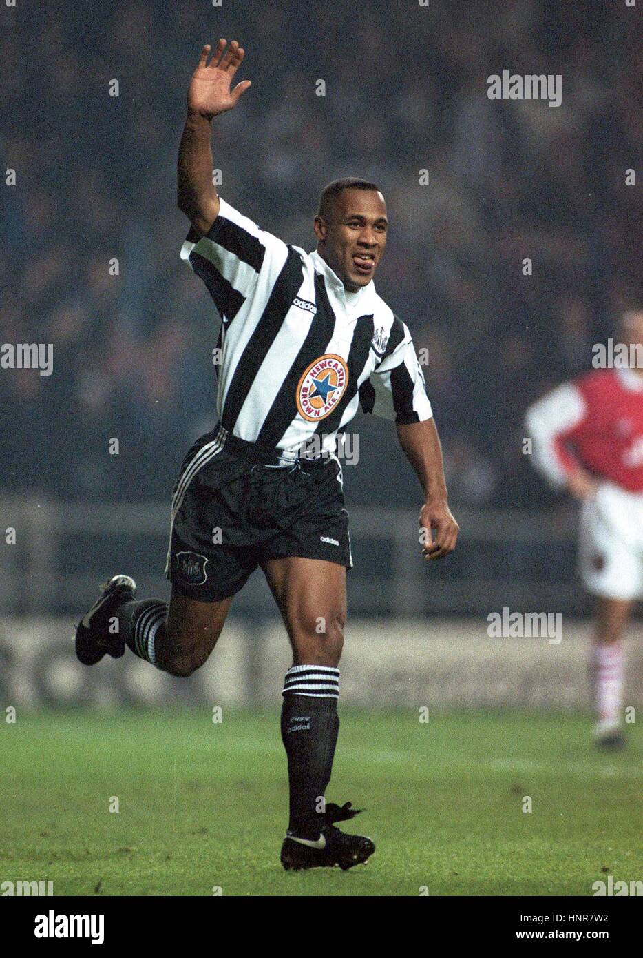 LES FERDINAND NEWCASTLE UNITED FC 3. Januar 1996 Stockfoto