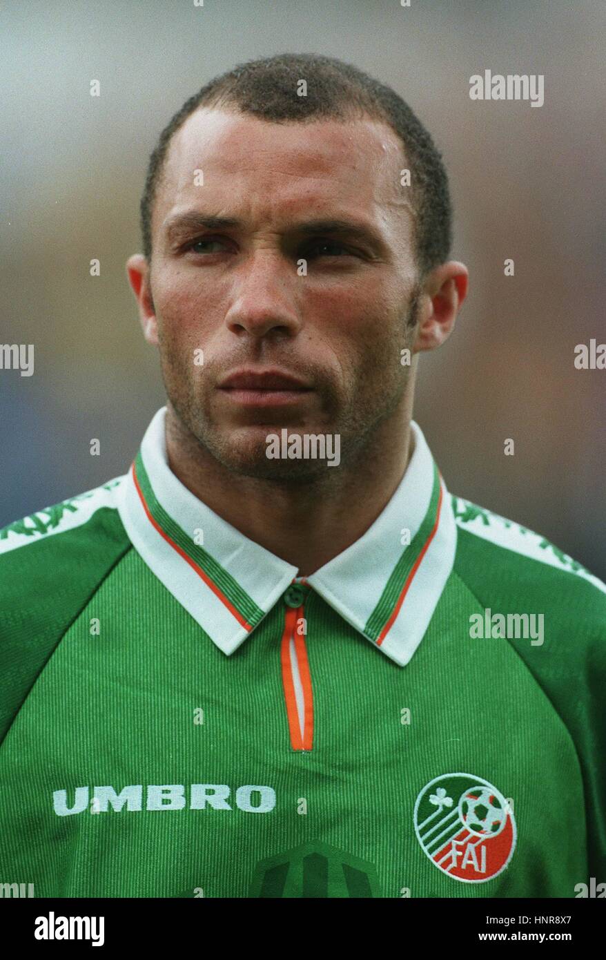 TERRY PHELAN EIRE & CHELSEA FC 4. Juni 1996 Stockfoto