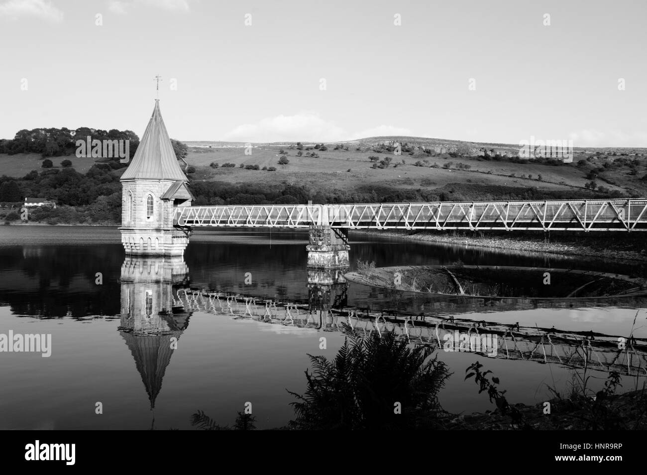 Pontstilli Stausee Stockfoto