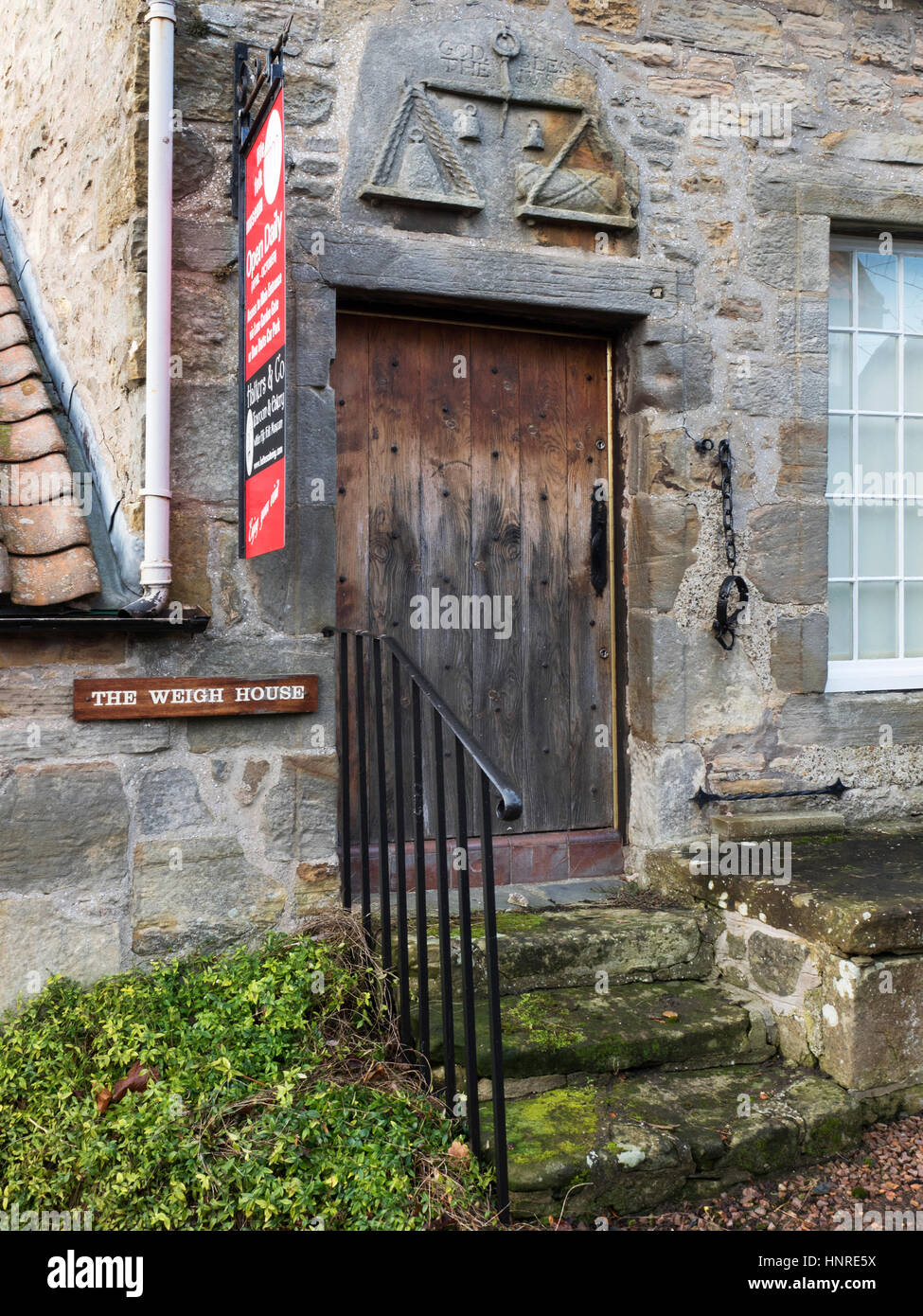 Das Wiegen-Haus in der Fife Volkskundemuseum Ceres Fife Schottland Stockfoto