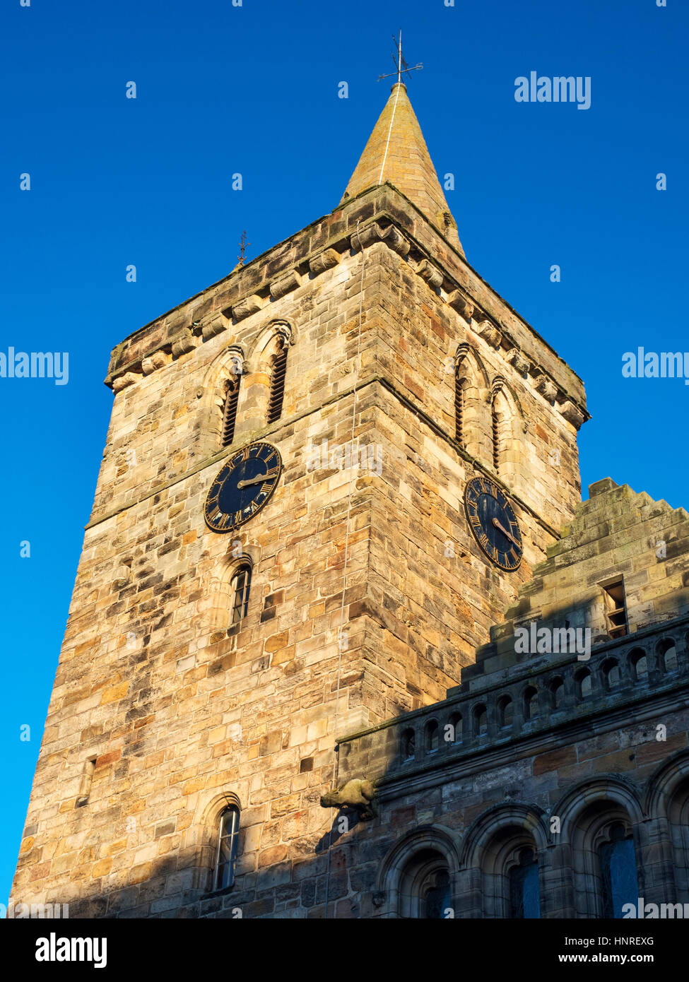 Holy Trinity Parish Church gegründet 1410-12 auf der South Street in St Andrews Fife Schottland Stockfoto