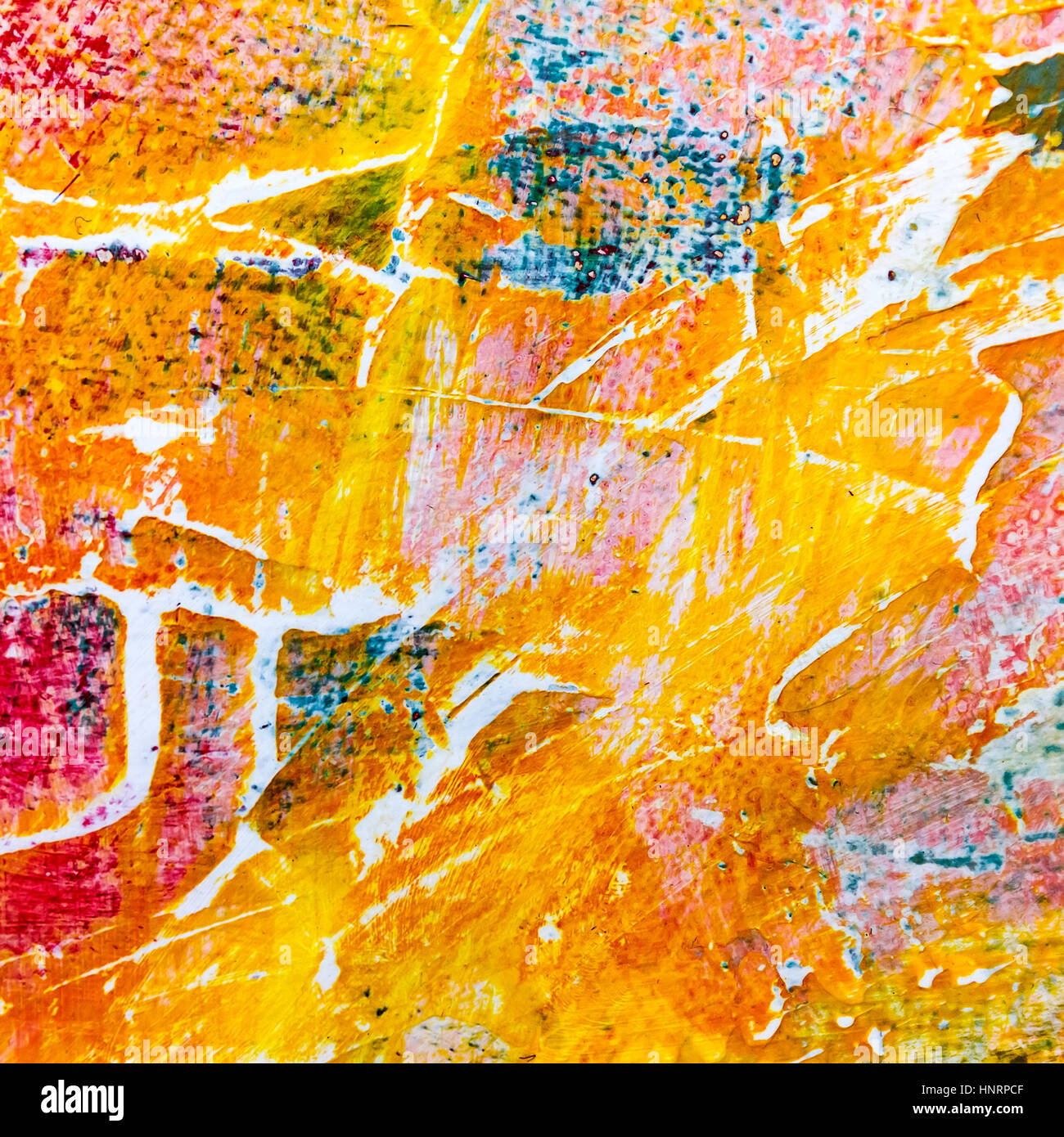 Kunst abstrakt bunt Grunge strukturiertem Hintergrund handgemalt Leinwand Stockfoto