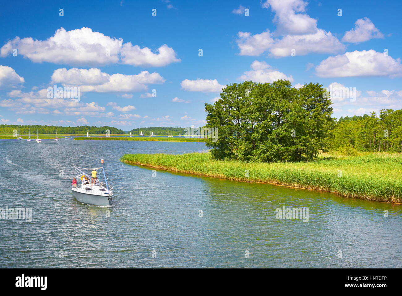Kirsajty See, Masuren, Polen, Europa Stockfoto