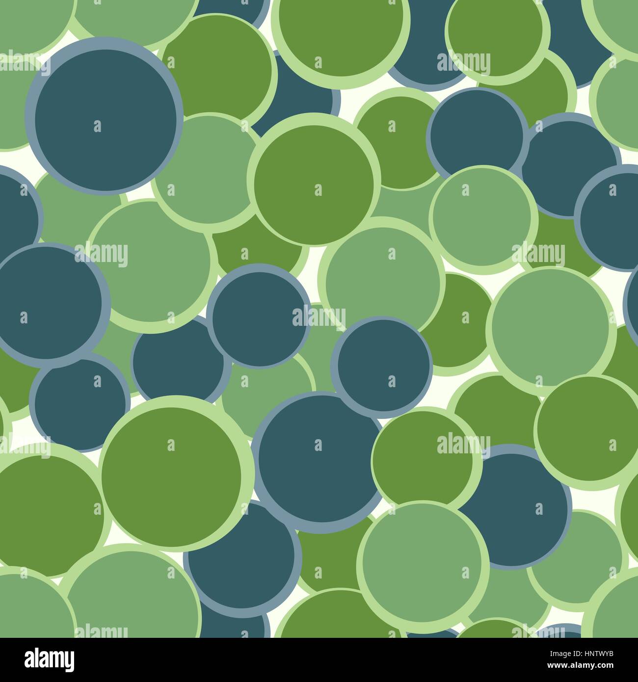 Grün, blau Kreise Musterdesign. Abstrakten dekorativen Hintergrund. Vektor-Illustration. Geometrische Element Kulisse. Stock Vektor