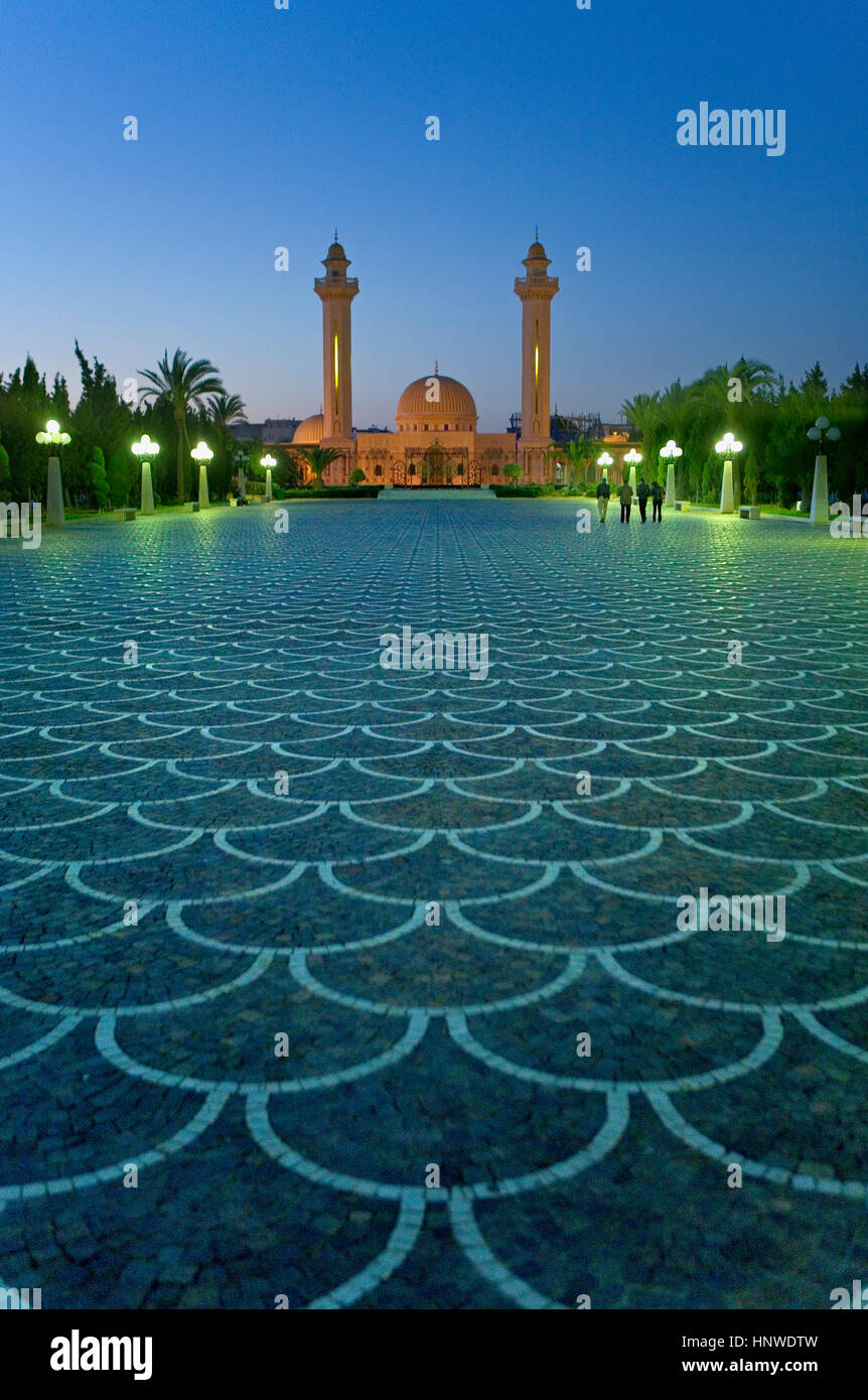 Tunez: Monastir.Bourghiba Mausoleum Stockfoto
