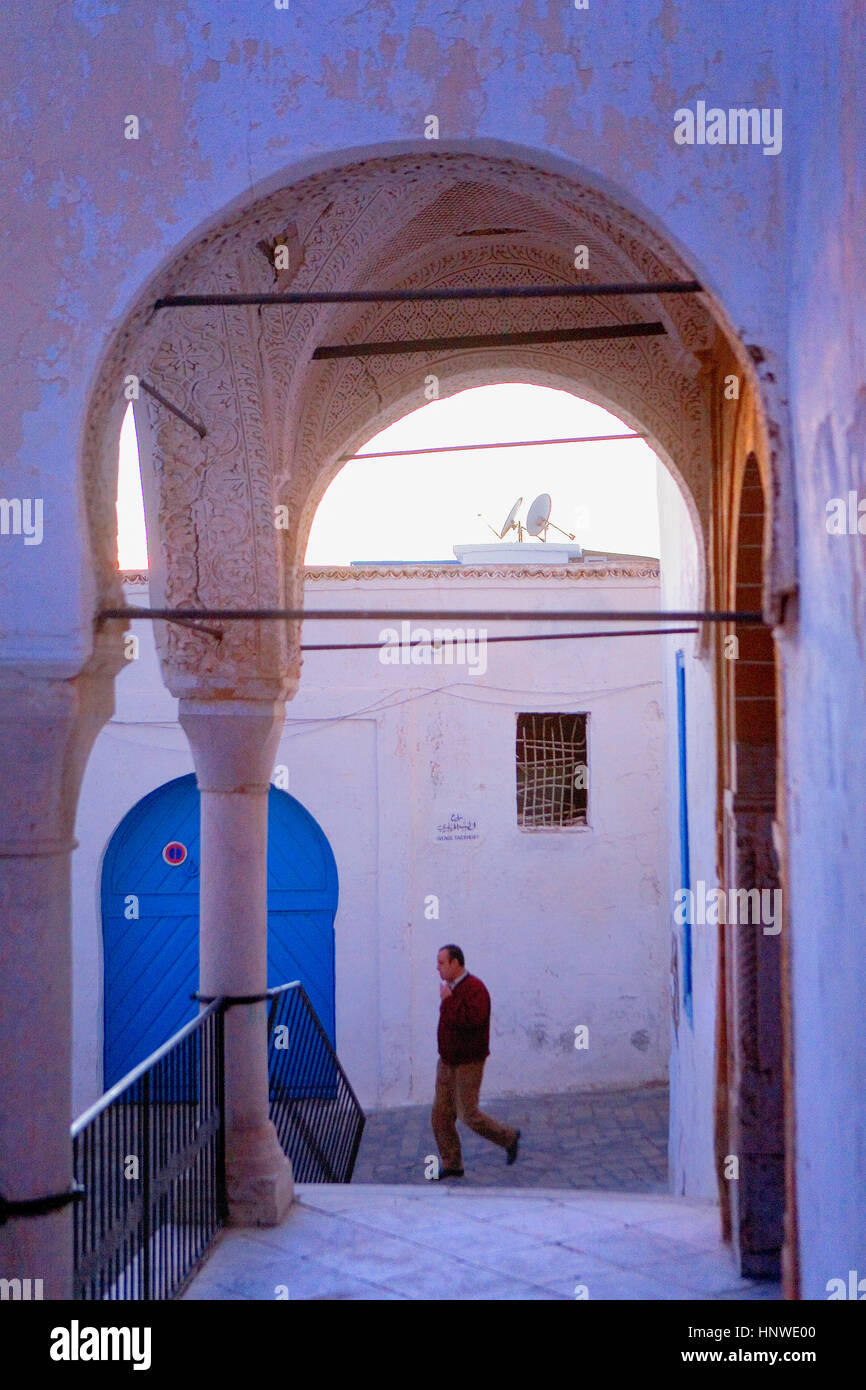 Tunez: Sidi Bou Said. Stockfoto