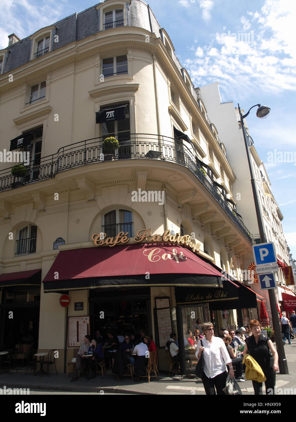 Cafe Palais Royal, 202 Rue Saint Honore, 75001 Paris, Frankreich Stockfoto