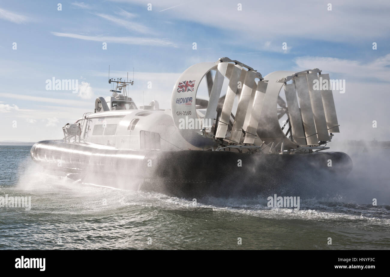 Hovercraft Stockfoto