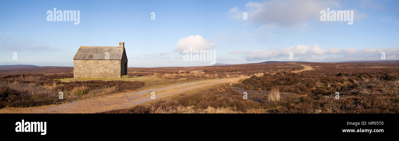 Swainby Shooting House on the North York Moors, Yorkshire, UK Stockfoto