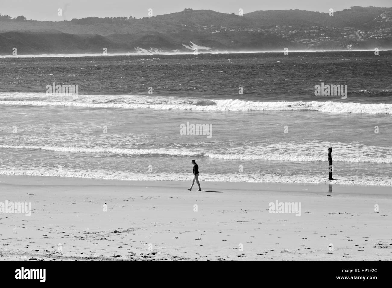 Bewegungsunschärfe in Südafrika Himmel Ozean Tsitsikamma Naturschutzgebiet Natur und Strand Stockfoto