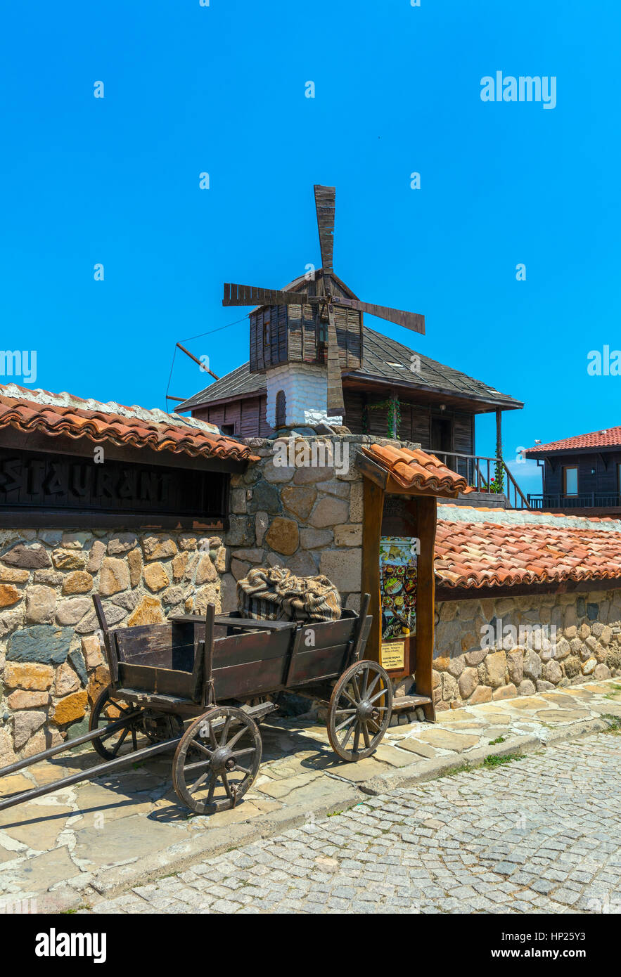 Sozopol Stadt in der Nähe von Bourga, Bulgarien Stockfoto