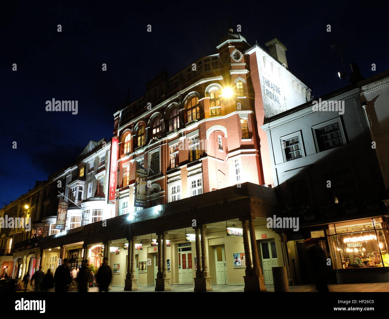 Theatre Royal Brighton, in der Nacht Stockfoto