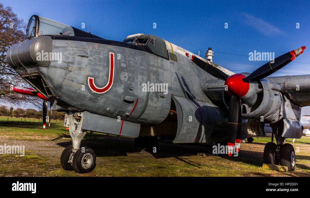 Die Avro Shackleton Mk3, Maritime Patrol Aircraft Stockfoto