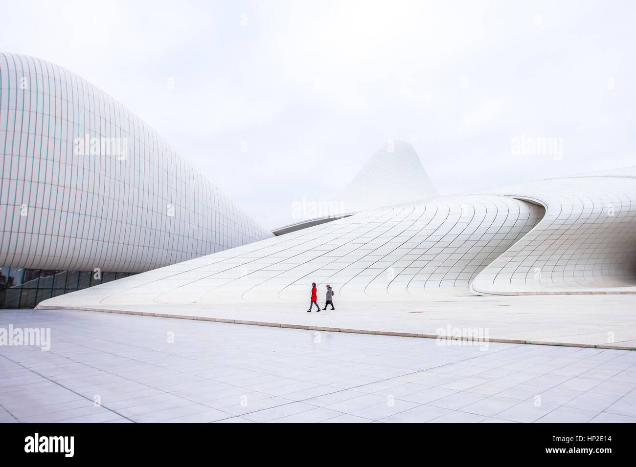 Haydar Aliyev Kulturzentrum, Baku, Aserbaidschan Stockfoto