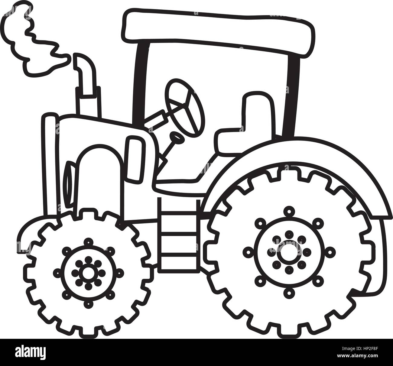 Tractor Wheels Stock Vektorgrafiken kaufen   Alamy