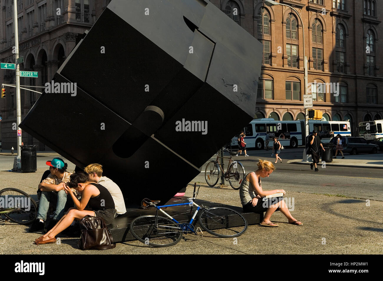 Astor Place, New York City, USA Stockfoto