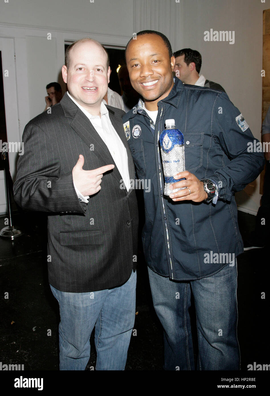 Das Gesicht des Sieges-cocktail-Party im Hotel Zaza Arthouse und soziale Galerie im Super Bowl XLV am 3. Februar 2011 in Dallas, Texas. Foto von Francis Specker Stockfoto