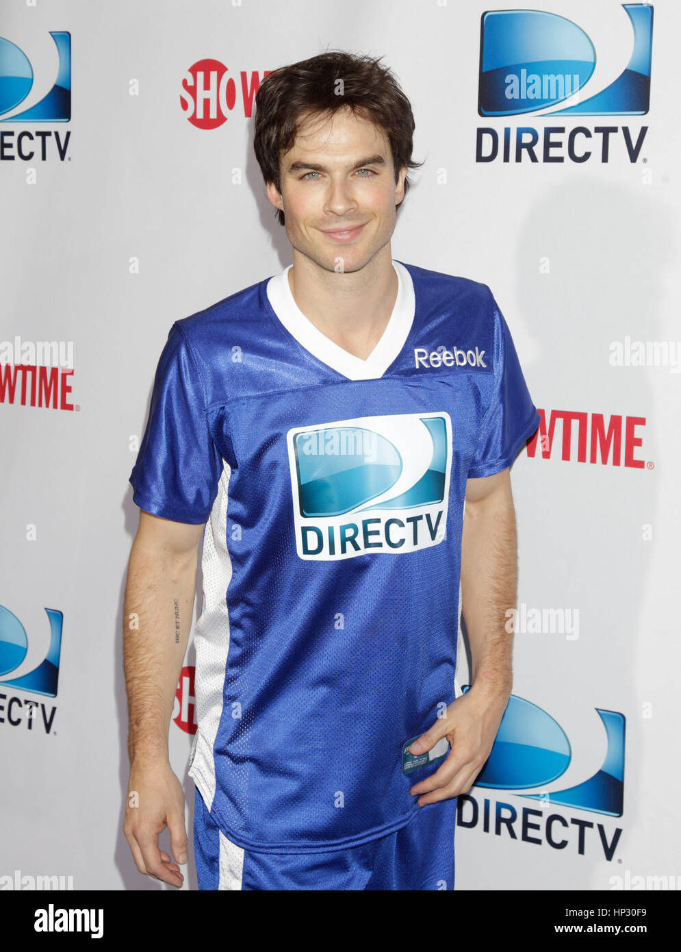 Ian Somerhalder kommt auf dem roten Teppich für Directv siebten jährlichen Celebrity Beach Bowl im 2. Februar 2013, in New Orleans, Louisiana. Foto von Francis Specker Stockfoto