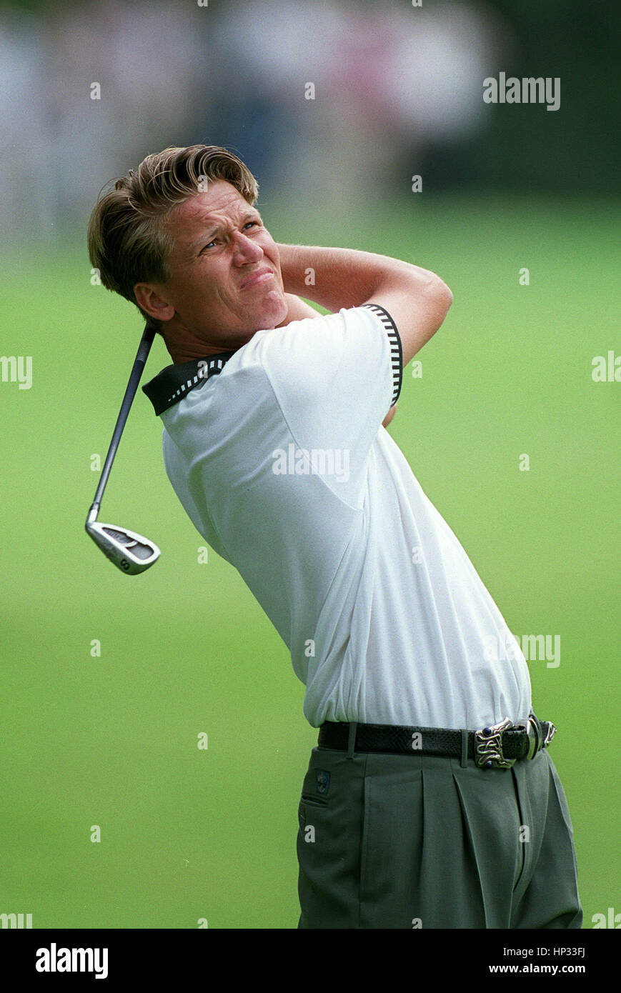 JARMO SANDELIN RYDER CUP BROOKLINE CC USA 26. September 1999 Stockfoto