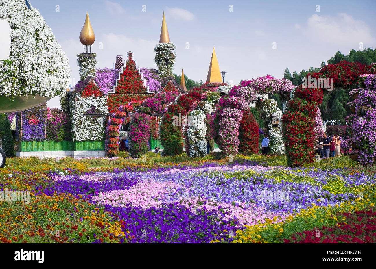 Dubai Miracle Garden Stockfotos & Dubai Miracle Garden Bilder - Alamy