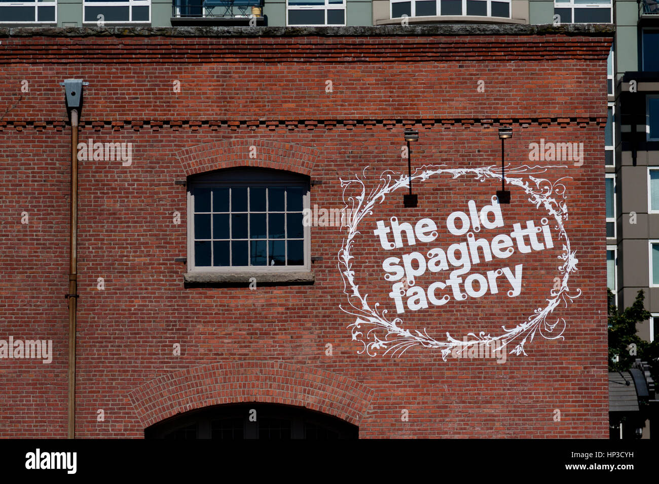 Old Spaghetti factory Stockfoto