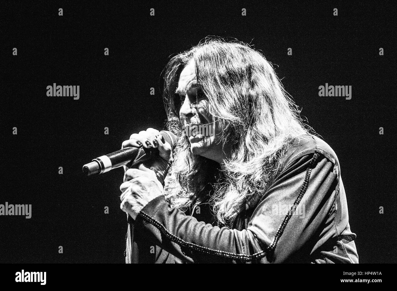 Esch-Belval, Luxemburg 17.06.2011. Ozzy Osbourne-funktioniert in der Rockhal Concert Hall. Stockfoto