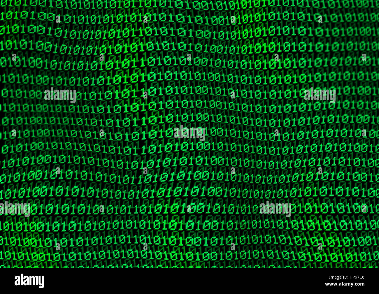 Binär-Code Hintergrund - digitale Muster Stockfoto