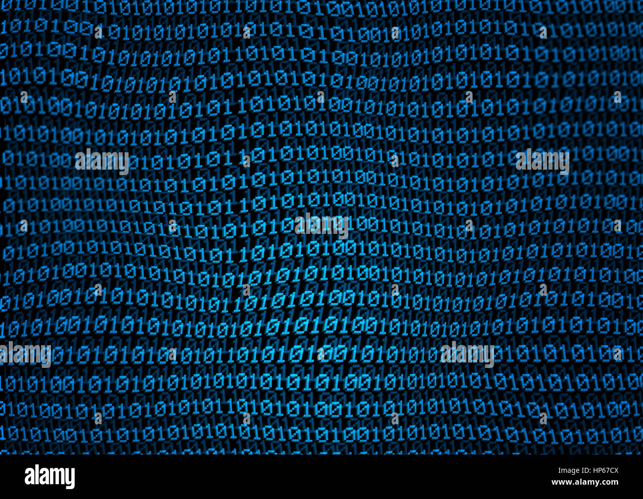 Binär-Code Hintergrund - digitale Muster Stockfoto
