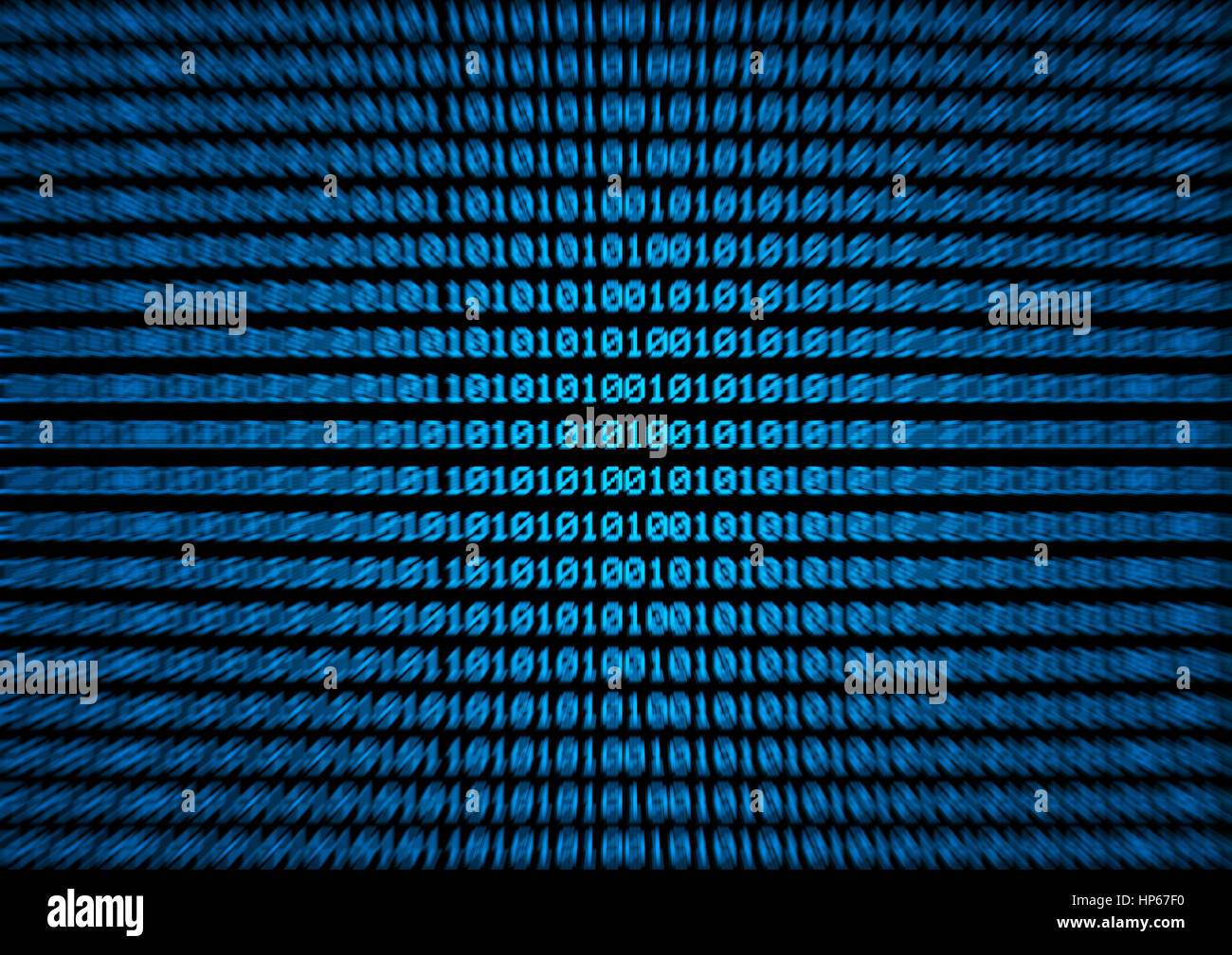 Binär-Code Hintergrund - Computer Bildschirm Codierung Stockfoto