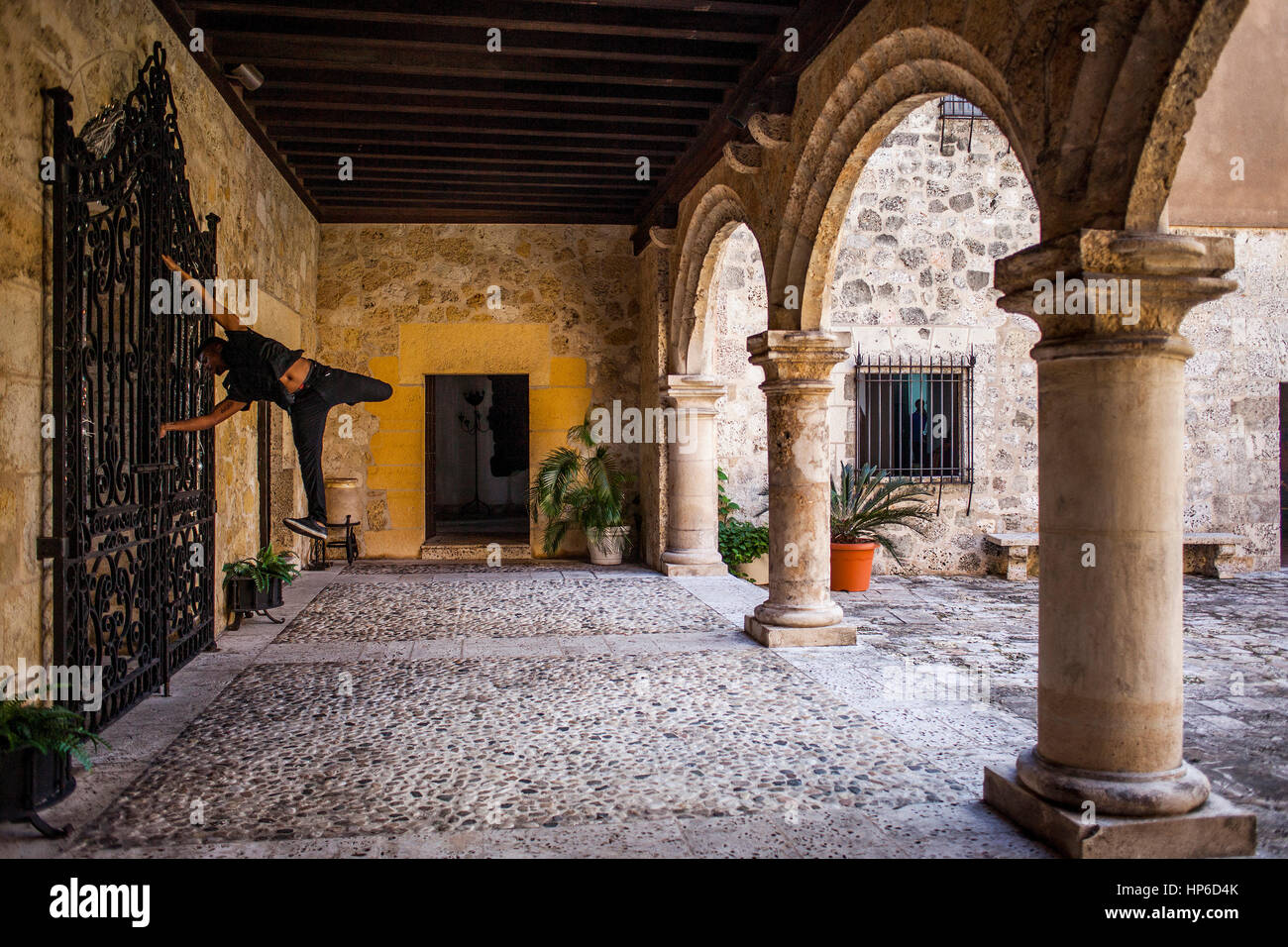 Museo de Las Casas Reales, alte Stadt, Santo Domingo, Dominikanische Republik Stockfoto