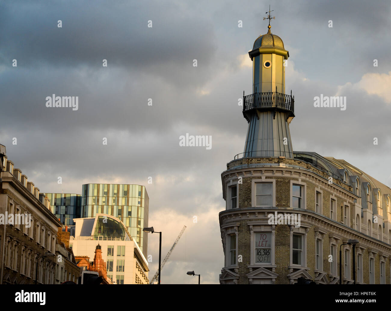 Der Leuchtturm Gebäude in der Nähe von King's Cross Bahnhof Stockfoto