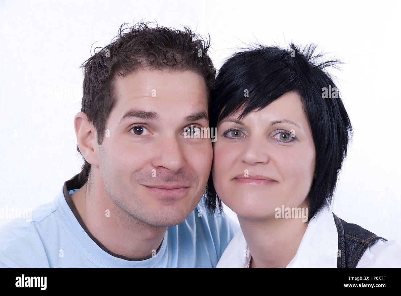 Model freigegeben, Liebespaar, 30 + - Liebespaar Stockfoto
