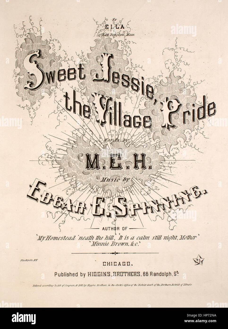 Noten Cover Bild Des Songs Sweet Jessie Das Dorf Stolz